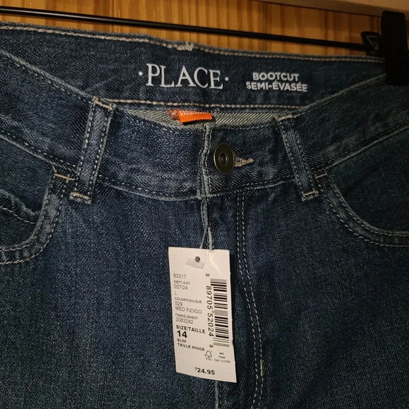 NWT The Childrens Place Jeans Size 14 - Picture 3 of 4